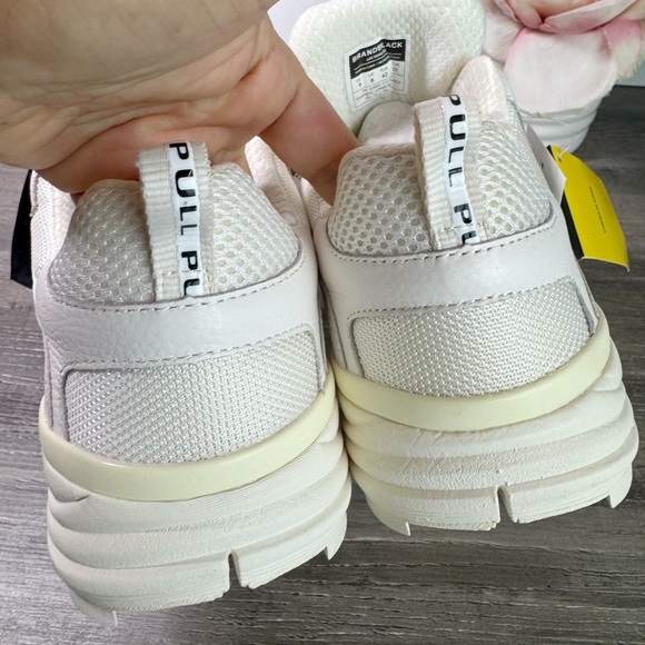 Brandblack Nomo White/Taupe Grey Sneakers unisex 9/11 $195 NWT - Picture 10 of 11